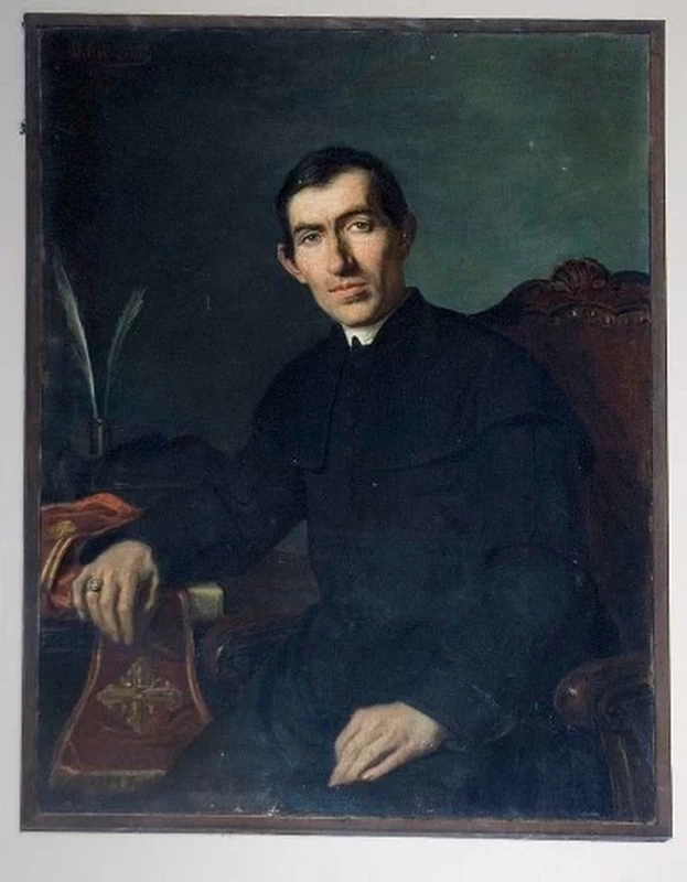Ritratto del parroco Francesco Scarpa